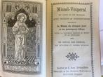 Missel et vespéral de 1927, Enlèvement, Utilisé, Livre, Christianisme | Catholique