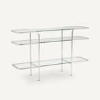 Bijzettafel rek Bauhaus, Ophalen, Zo goed als nieuw, Glas