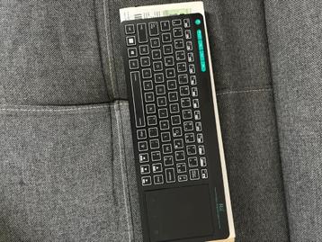 clavier  AZERTY souris trackpad bluetooth wifi rgb led, Informatique & Logiciels, Enlèvement ou Envoi, Azerty, Neuf, Clavier gamer