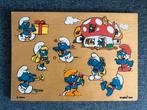Houten inlegpuzzel De Smurfen, Ophalen of Verzenden, Gebruikt
