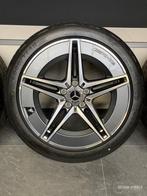 18” originele Mercedes C W206 AMG breedset velgen + banden, 18 inch, Gebruikt, Banden en Velgen, Ophalen of Verzenden