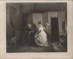 Jean-Baptiste Madou litho "La Toilette", druk De Wasme, Antiek en Kunst, Ophalen