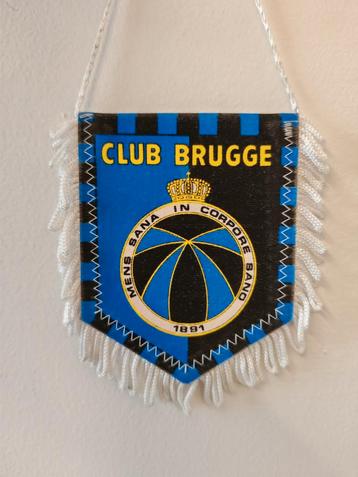 Club Brugge 1980s oude logo wimpel vaantje vaandel vlag beschikbaar voor biedingen