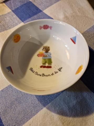 Vaisselle de luxe pour enfant Bol en Porcelaine Guy Degrenne disponible aux enchères