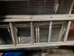 Draadpanelen eventueel voor een voliere, Dieren en Toebehoren, Vogels | Hokken en Kooien, Ophalen, Gebruikt, Aluminium, Volière