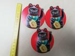 3 extra schuimonderzetters van Lotto Lucky Cat, Diversen, Ophalen of Verzenden