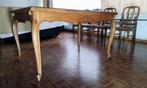 Eiken verlengbare tafel, Huis en Inrichting, Gebruikt, 100 tot 150 cm, Eikenhout, 50 tot 100 cm