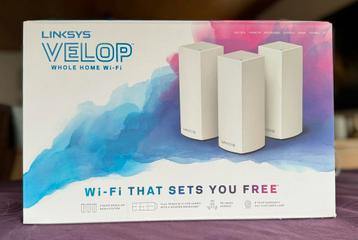 Wifi pour grandes habitations - Kit 3x Linksys Velop 