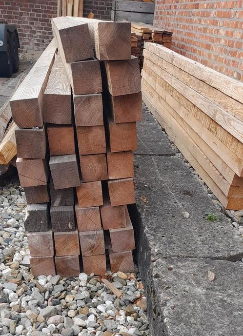 Kepers 4m lang 7x7. Hout balken planken constructie, Doe-het-zelf en Bouw, Hout en Planken, Zo goed als nieuw, Balk, Overige houtsoorten