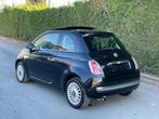 Fiat 500 Edition Bt Automaat 79.000km Jaar 2009, Euro5, Automaat, Euro 5, Zwart, Zwart