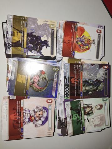Final Fantasy +-1000 kaarten beschikbaar voor biedingen