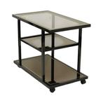 Belgo Chrom by Roger Van Hevel Design Bar Trolley 23kt Goud, Ophalen