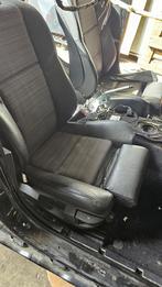 Compleet interieur zwart grijs half leer two tone BMW 5 seri, Auto-onderdelen, Interieur en Bekleding, Ophalen of Verzenden, Herkomst onderdeel bekend