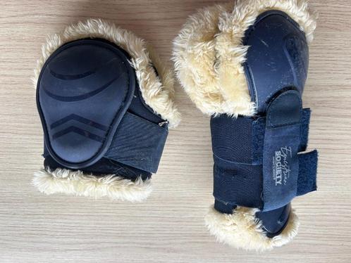 Blauwe getten met wol: 45 euro, Dieren en Toebehoren, Paarden en Pony's | Beschermers, Gebruikt, Rijden, Springen, Overige toepassingen