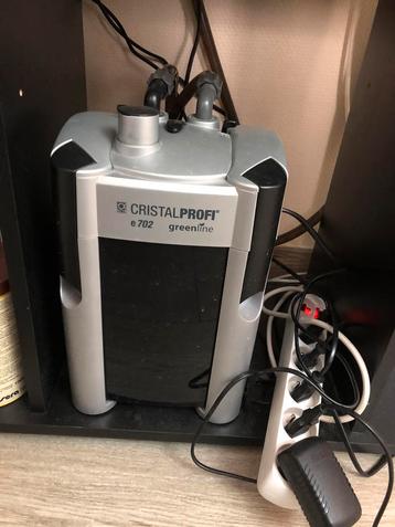 Jbl Cristalprofi E702 filter voor aquarium 60 tot 200 liter, Dieren en Toebehoren, Ophalen, Gebruikt, Filter of Co2