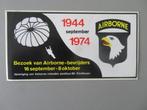 autocollant Airborne Liberators 1944 - 1974 Eindhoven, Autres types, Autres, Enlèvement ou Envoi