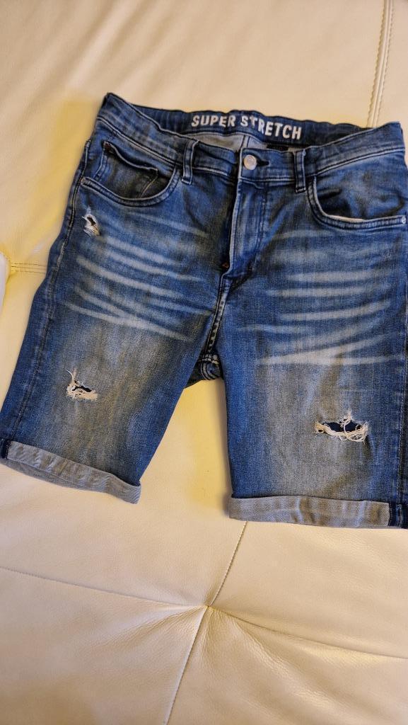 Moderne spijkerbroek, Kleding | Heren, Spijkerbroeken en Jeans, Zo goed als nieuw, W32 (confectie 46) of kleiner, Blauw, Ophalen