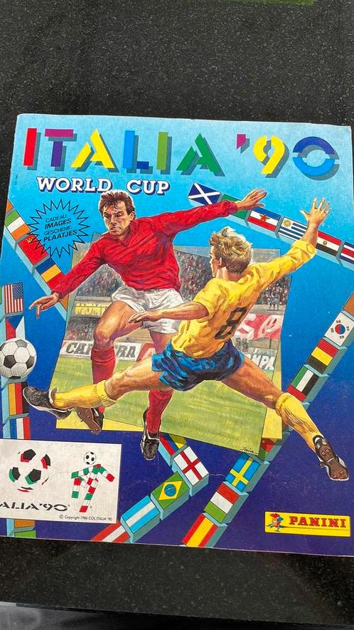 Panini stickerboek WK Italia 90, Hobby en Vrije tijd, Stickers en Plaatjes, Zo goed als nieuw, Ophalen of Verzenden