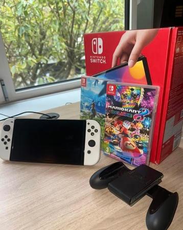 Nintendo Switch OLED + mario & zelda Met factuur beschikbaar voor biedingen