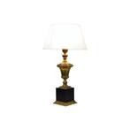 Tafellamp Lamp Messing Hollywood Regency Massive Seventies, Ophalen of Verzenden