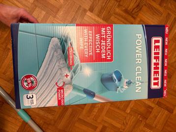 LEIFHEIT Power Clean - NEVER USED - ONGEBRUIKT beschikbaar voor biedingen