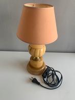 Oude albasten lamp (38 cm), Ophalen of Verzenden, Gebruikt