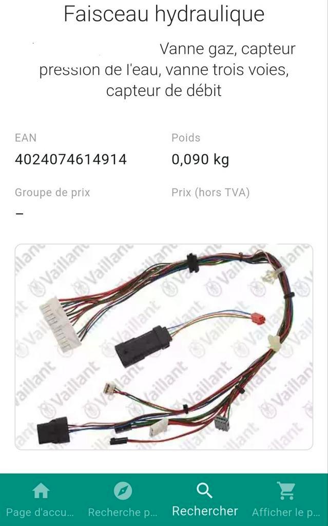 Faisceau Hydraulique Vaillant atmoTEC Pro, turboTEC Pro neuf, Collections, Collections Autre, Neuf, Enlèvement ou Envoi
