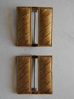 us police captain gold bars insignia, Embleem of Badge, Overige soorten, Ophalen of Verzenden