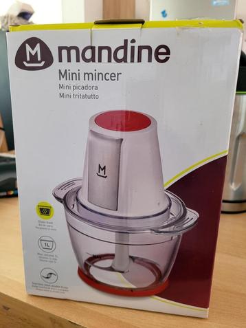 Mini hachoir NEUF a vendre, Enlèvement, Comme neuf