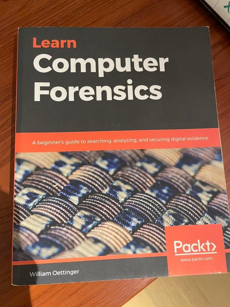 Computer Forensics, Enlèvement, Comme neuf