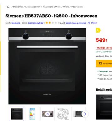 Oven  (multi) beschikbaar voor biedingen