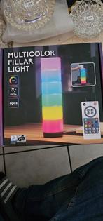 Multicolor pillar light, Ophalen, Kunststof, Led, Nieuw
