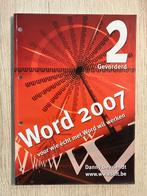 Studieboek : Microsoft Word 2007 (Deel 2), Computers en Software, Ophalen of Verzenden, Gebruikt, Word, MacOS