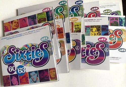 Set van 10 cd's uit de jaren 60 + 4 dvd's, Cd's en Dvd's, Cd's | Verzamelalbums, Gebruikt, Pop, Ophalen of Verzenden