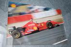 affiche poster Ferrari F1 Michael Schumacher Shell, Ophalen of Verzenden, Zo goed als nieuw