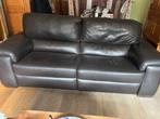 Salon en cuir avec 2 relax électriques, Enlèvement, Comme neuf, Quatre personnes ou plus, Cuir