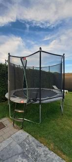 Trampolines BERG Favorit Regular 330 Grey + Safety Net, Kinderen en Baby's, Speelgoed | Buiten | Trampolines, Ophalen, Gebruikt