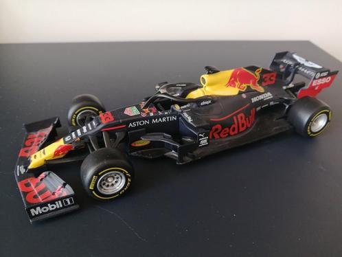 Bburago Red Bull-Honda RB16 Max Verstappen uit 2020, Hobby en Vrije tijd, Modelauto's | 1:24, Zo goed als nieuw, Ophalen of Verzenden