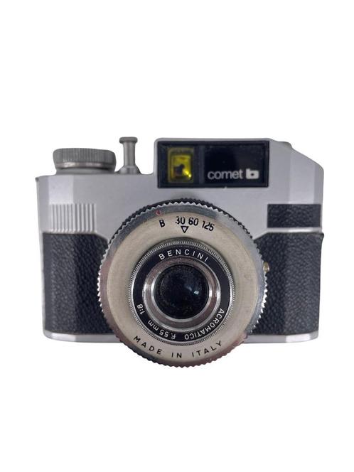 Vintage camera: Bencini Cornet B 55MM Italië 1962, Verzamelen, Foto-apparatuur en Filmapparatuur, Fototoestel, 1960 tot 1980, Ophalen of Verzenden