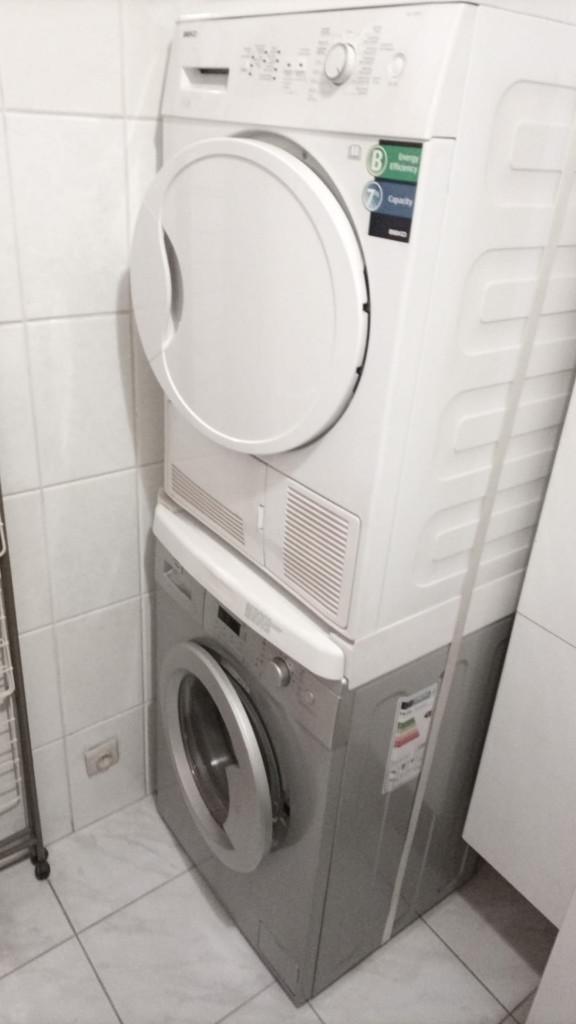 Wasmachine Haier + Droogkast Beko (wegens overlijden), Elektronische apparatuur, Wasmachines, Gebruikt, Ophalen