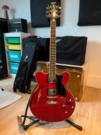 Hofner Verythin, Muziek en Instrumenten, Snaarinstrumenten | Gitaren | Elektrisch, Ophalen, Gebruikt, Hollow body, Overige merken