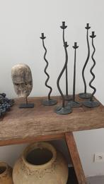6 x chandeliers en fer forgé hysteria, Brun, 25 à 50 cm, Autres matériaux, Chandelier