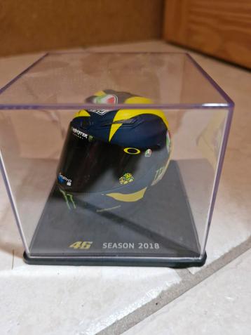 Valentino Rossi 2018 miniatuurhelm 