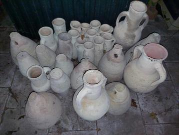 Carafes à amphore, terre cuite, Enlèvement, Utilisé