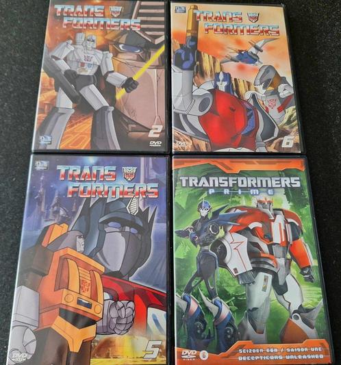 TRANSFORMERS 4 x DVD, Cd's en Dvd's, Dvd's | Tekenfilms en Animatie, Gebruikt, Europees, Tekenfilm, Ophalen of Verzenden