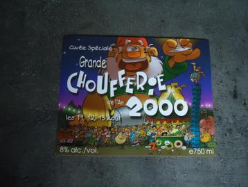 Br.d'Achouffe : Grande Choufferie 2000 bierlabel oud