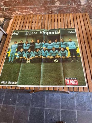Affiche du Club de Bruges | Carad weekly magazine de Post, Enlèvement ou Envoi, Affiche, Image ou Autocollant, Clabu.@gmail.com
