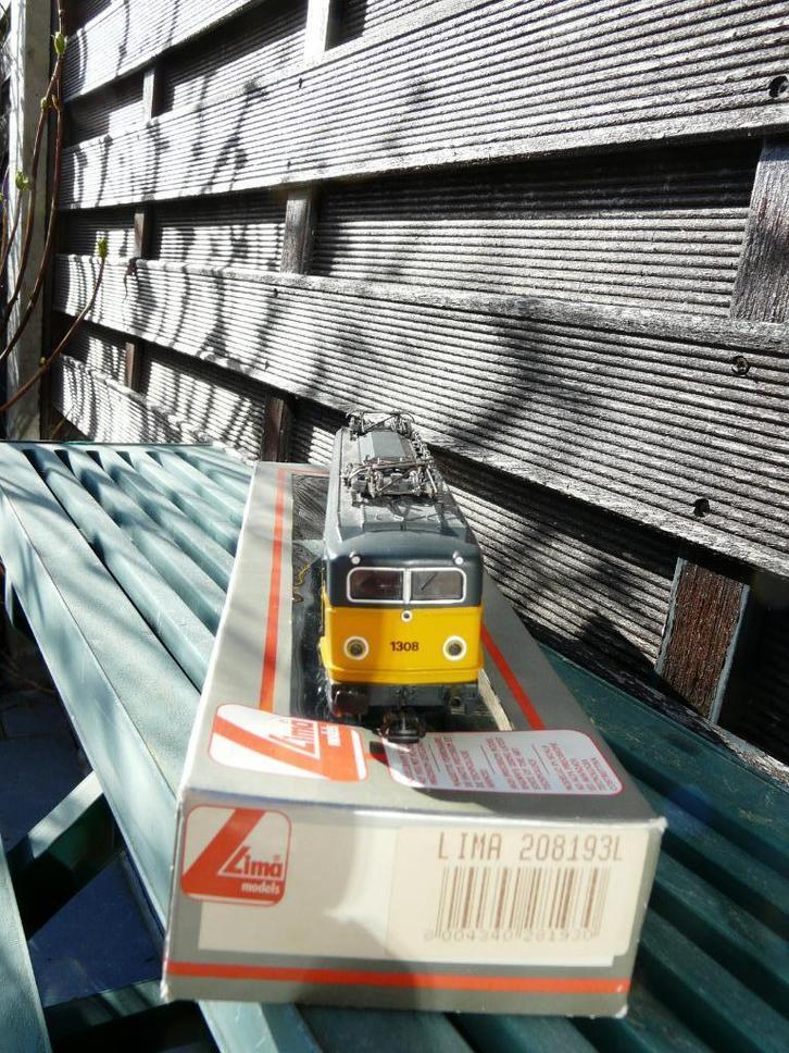 LIMA HO NS  E- loc.  208193 serie 1300, Hobby en Vrije tijd, Modeltreinen | H0, Gebruikt, Locomotief, Gelijkstroom, Lima, Analoog