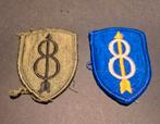 8th infantry division patches, Ophalen of Verzenden
