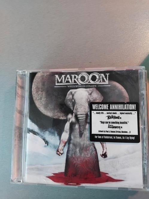 CD. Marron. Quand les mondes se rencontrent., CD & DVD, CD | Hardrock & Metal, Utilisé, Enlèvement ou Envoi